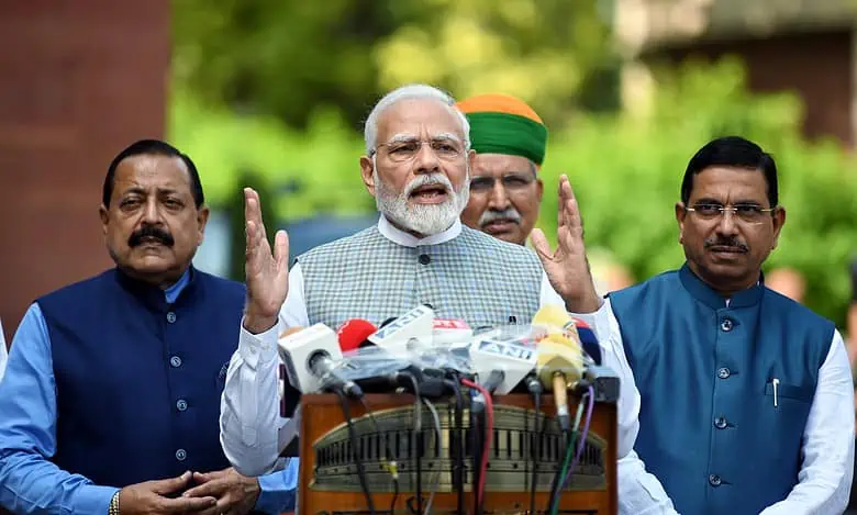 Special Parliament session may be short but is big on occasion: PM Modi