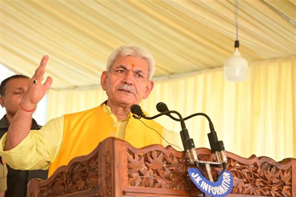 J&K UT Shows Impressive Development: LG Sinha