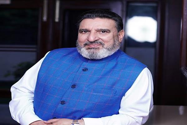 Altaf Bukhari greets people on the eve of Krishna Janmashtami