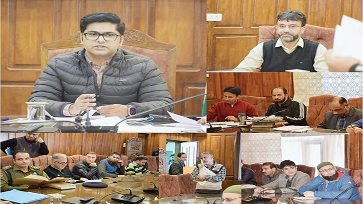 DC Bandipora chairs DRAC Meeting; approves 14 rent assessment cases.