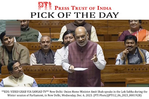 JK suffered due to Nehru's 2 major blunders: Shah in Lok Sabha; Cong seeks debate on first PM