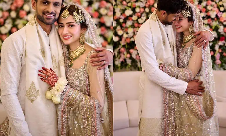 Pakistani Cricket Star Shoaib Malik and Renowned Actor Sana Javed Surprise Fans with Intimate Wedding Ceremony on January 20, 2024