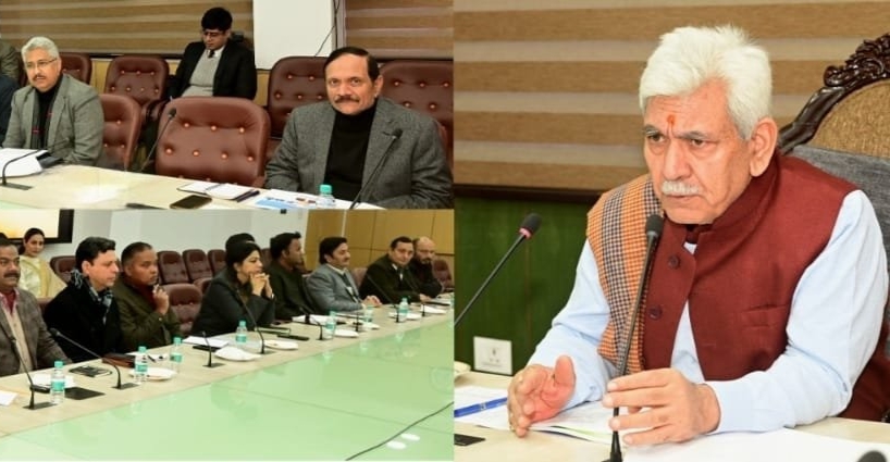 LG Manoj Sinha chairs high-level meeting to ensure seamless execution of 4th Khelo India Winter Games in Gulmarg