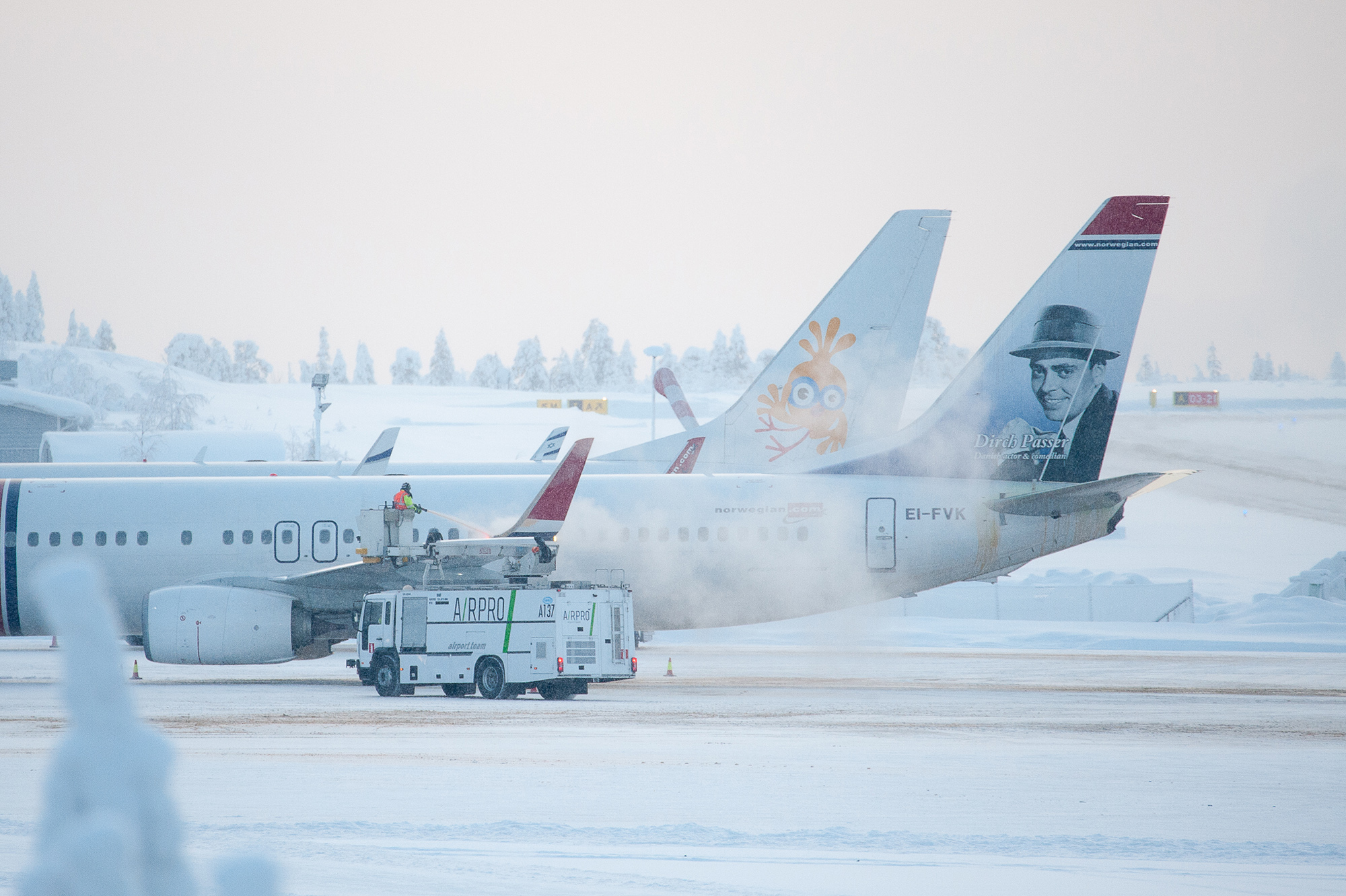 Bad weather Forces Cancellation of all today's scheduled flights