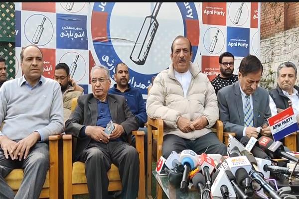 Apni Party Unveils Candidates for Kashmir Division's Lok Sabha Constituencies