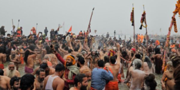 The Maha Kumbh festival, which commenced on Monday with the 'Pavitra Snan,' observed its second day on Makar Sankranti, coinciding with the start of the 'Amrit Snan.'